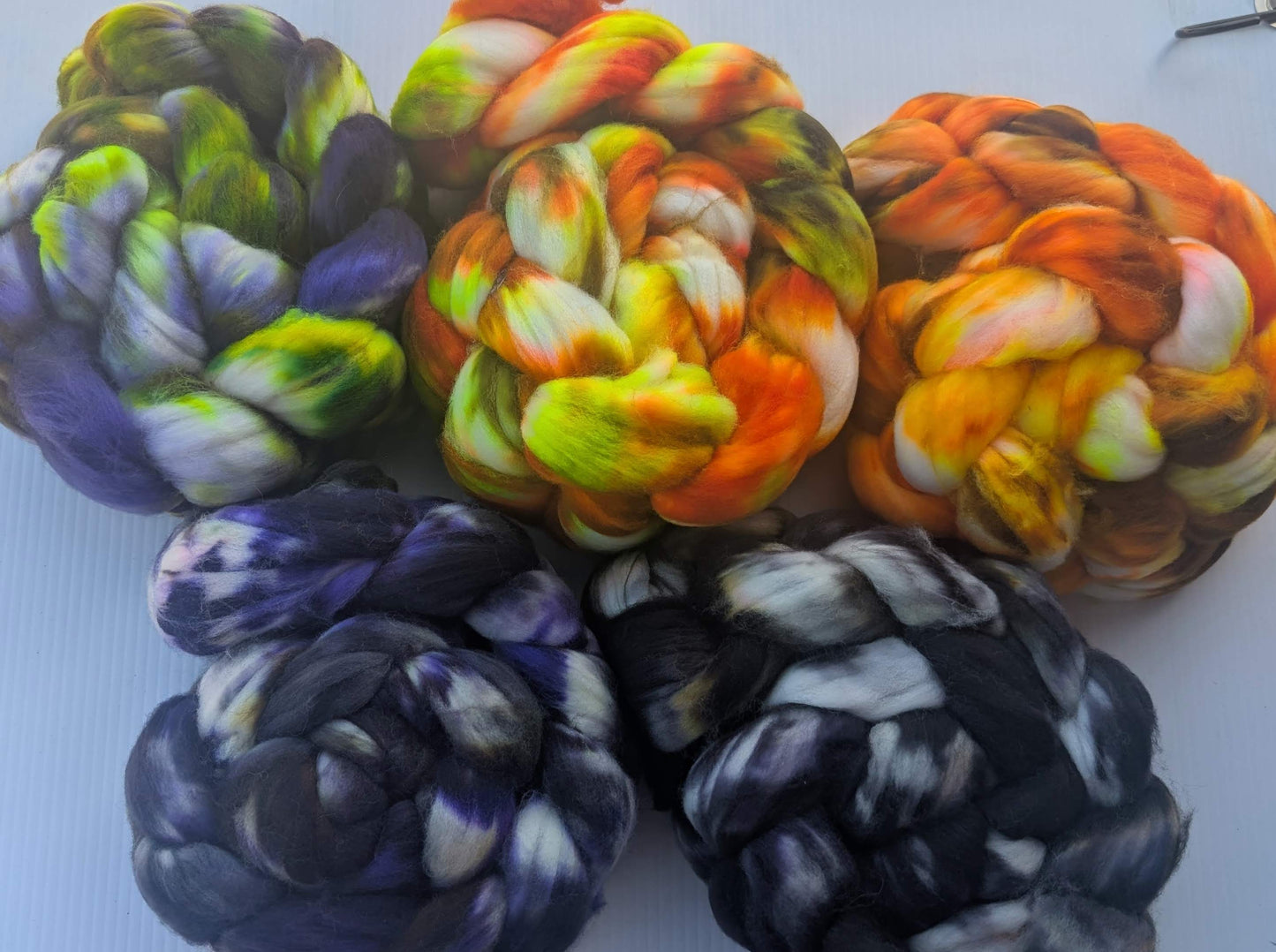 All Hallows Eve - Fiber Littermates (DYED TO ORDER)