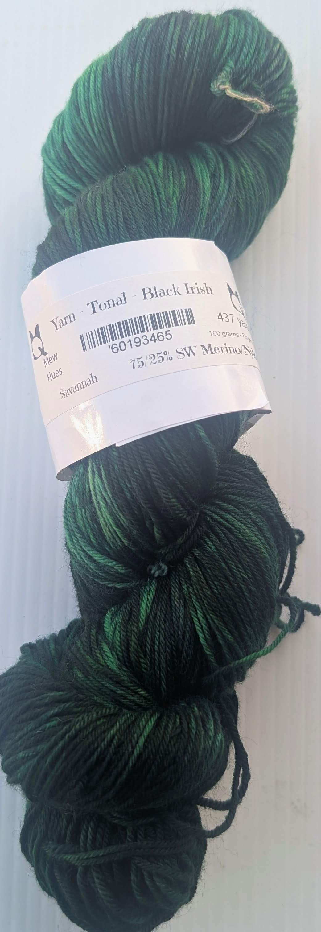 Black Irish - Yarn (RTS)