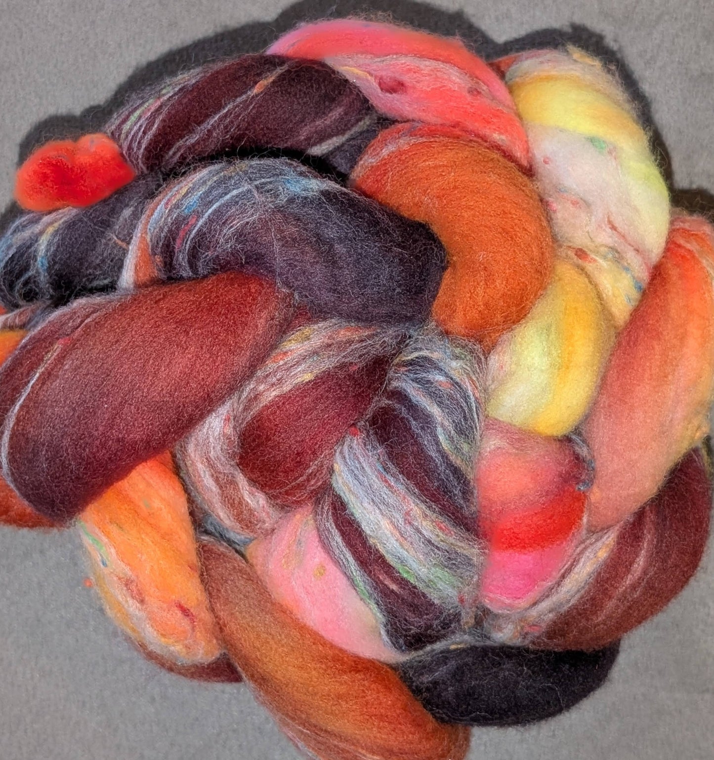 Bonfire - Fiber (DYED TO ORDER)