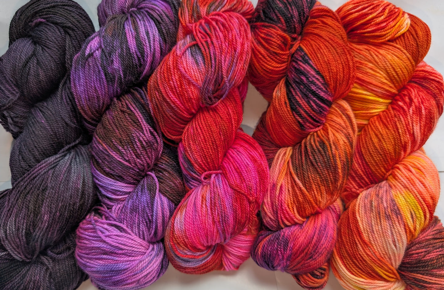 Fluorescent Skies - Yarn Littermates (RTS)