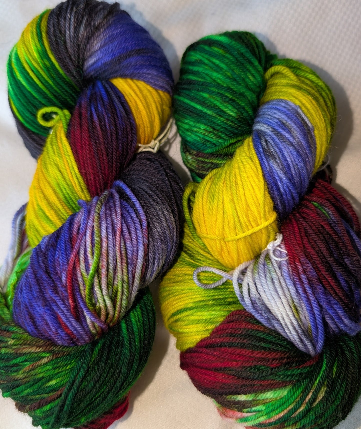 Peggy's Pansies - Yarn (DYED TO ORDER)