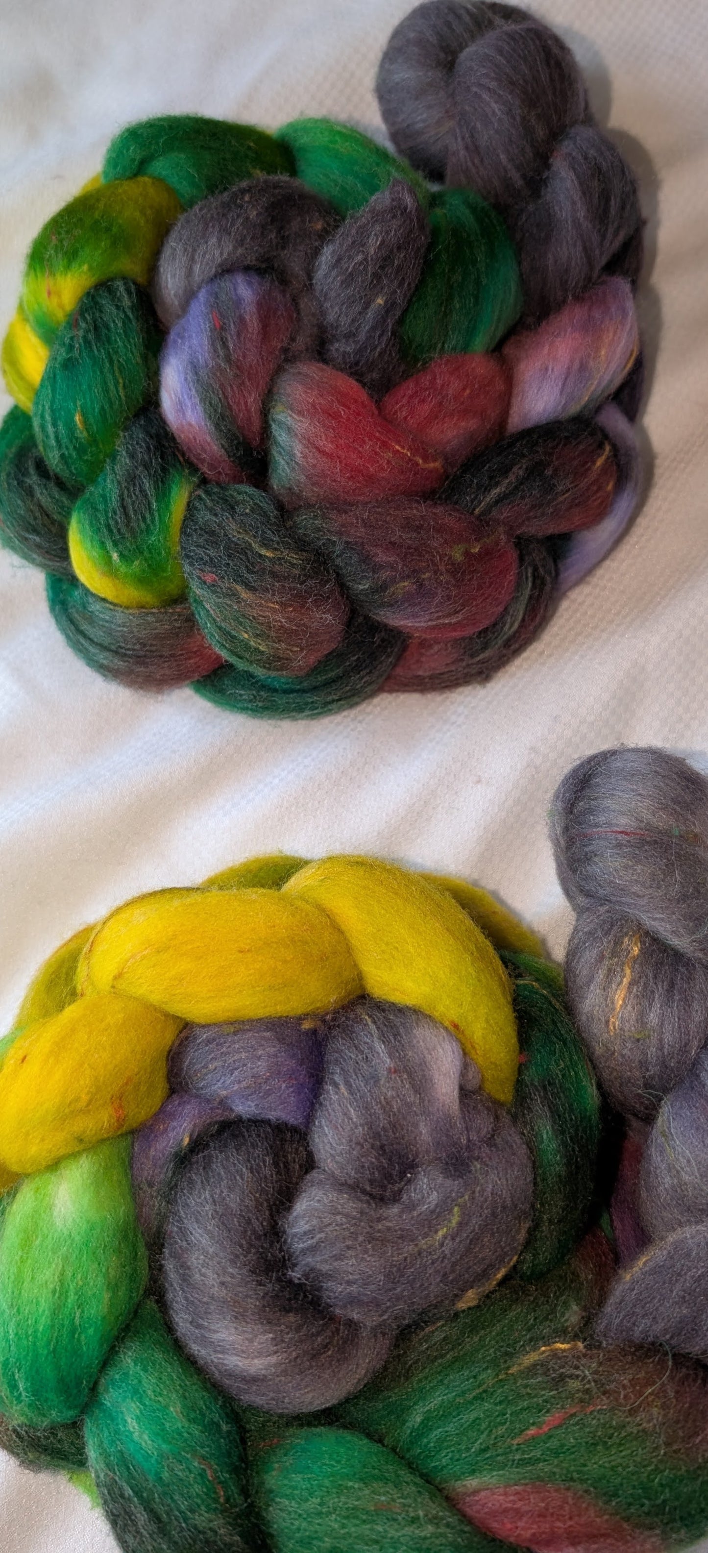 Peggy's Pansies - Fiber (DYED TO ORDER)