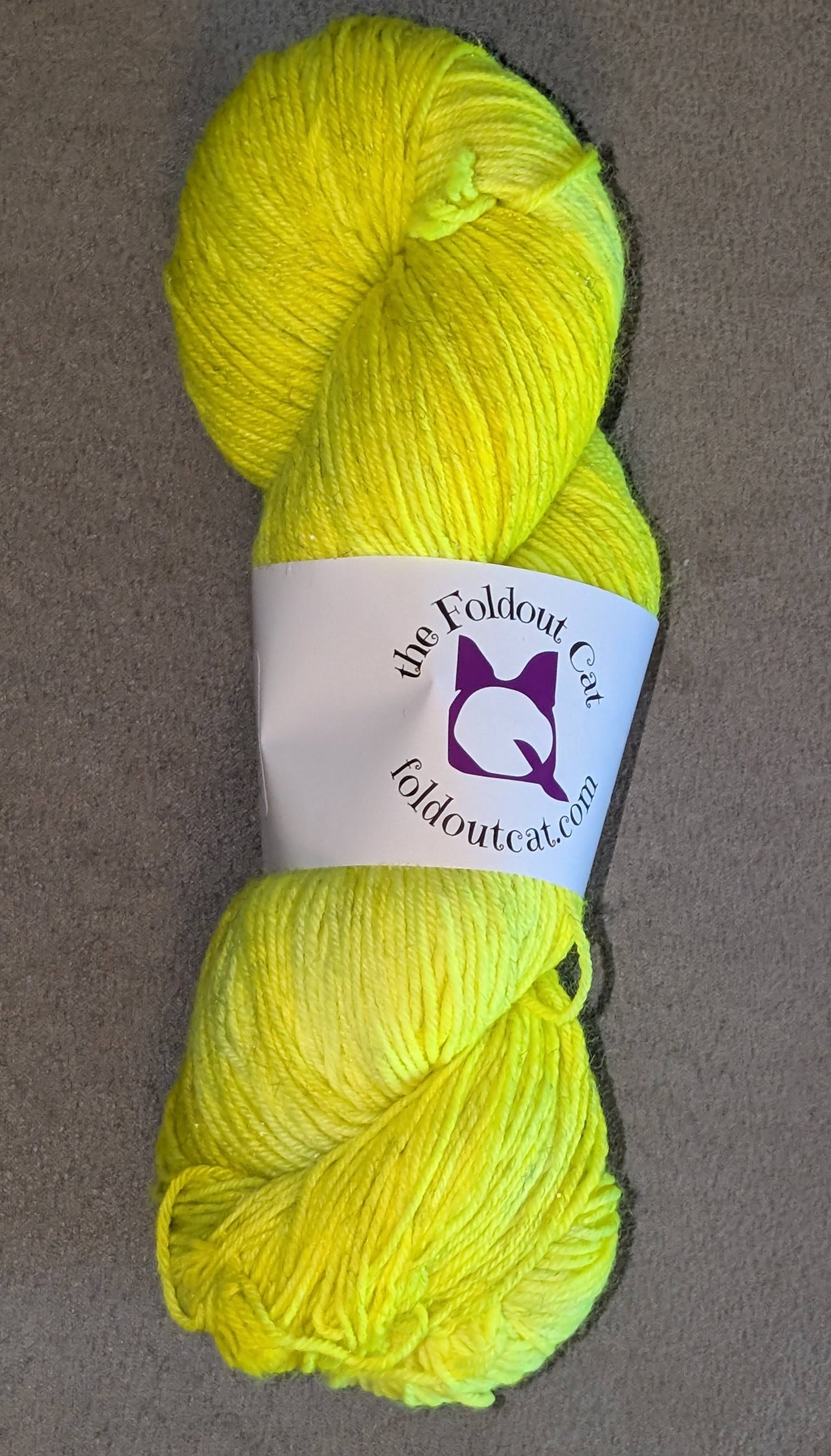 Yarn - Tonal - Fluorescent Lemon (RTS)
