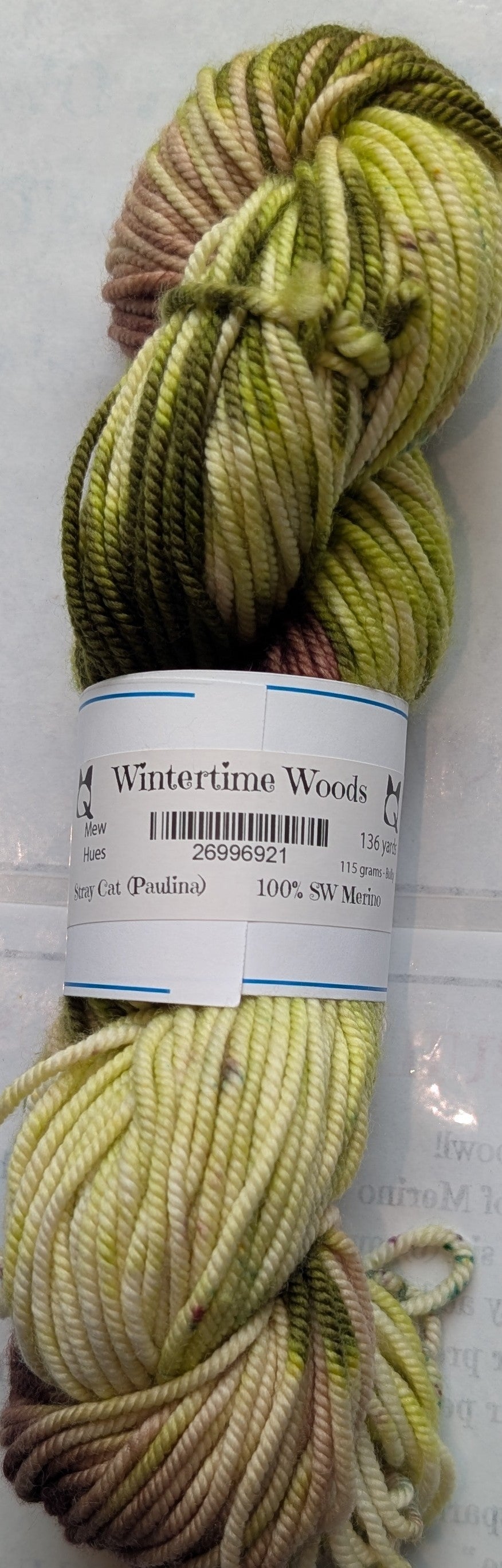 Wintertime Woods - Yarn (RTS)
