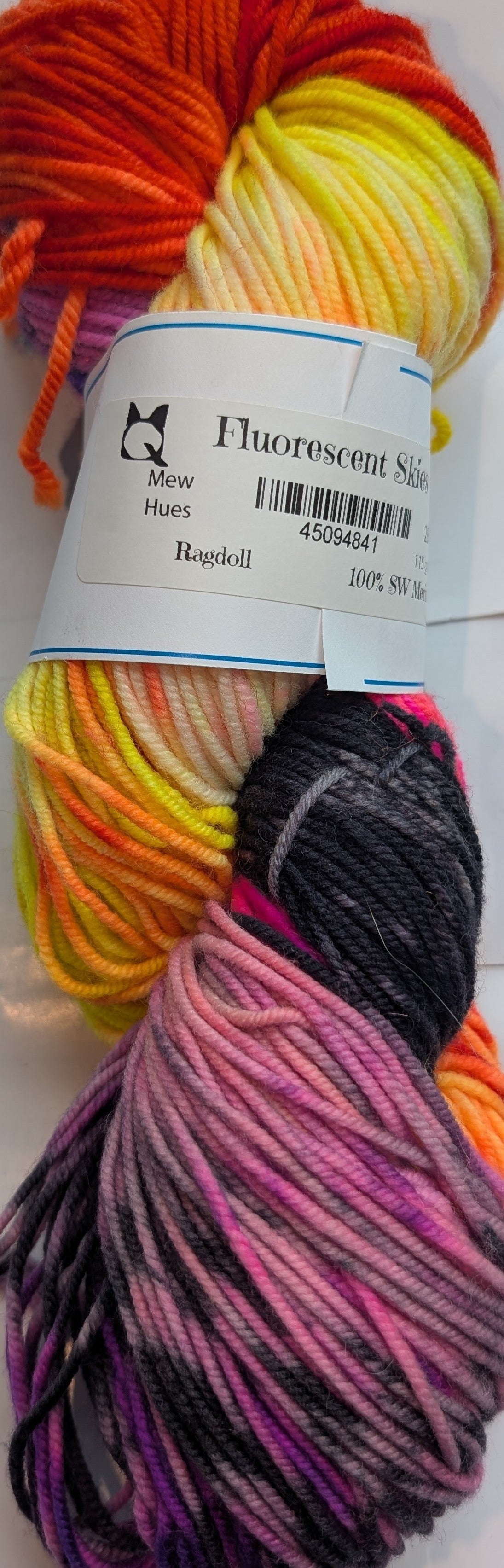 Fluorescent Skies - Yarn (RTS)