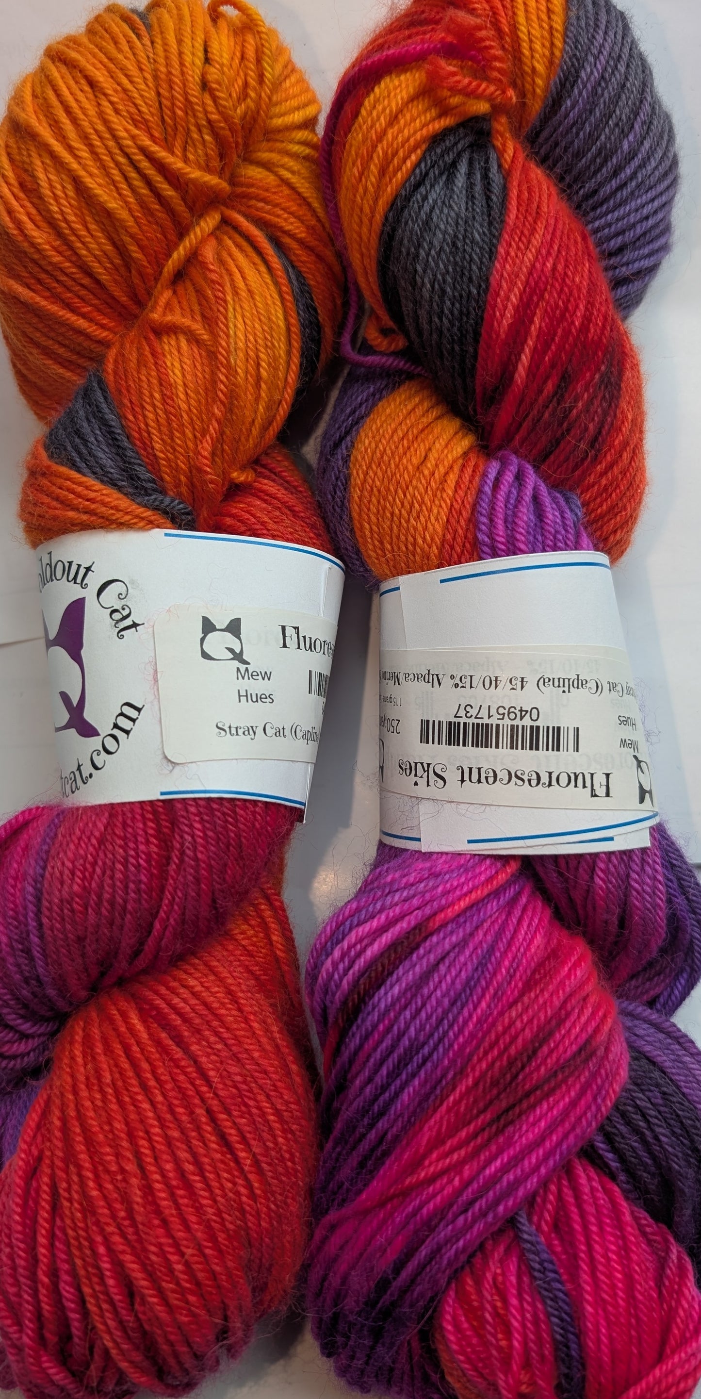 Fluorescent Skies - Yarn (RTS)