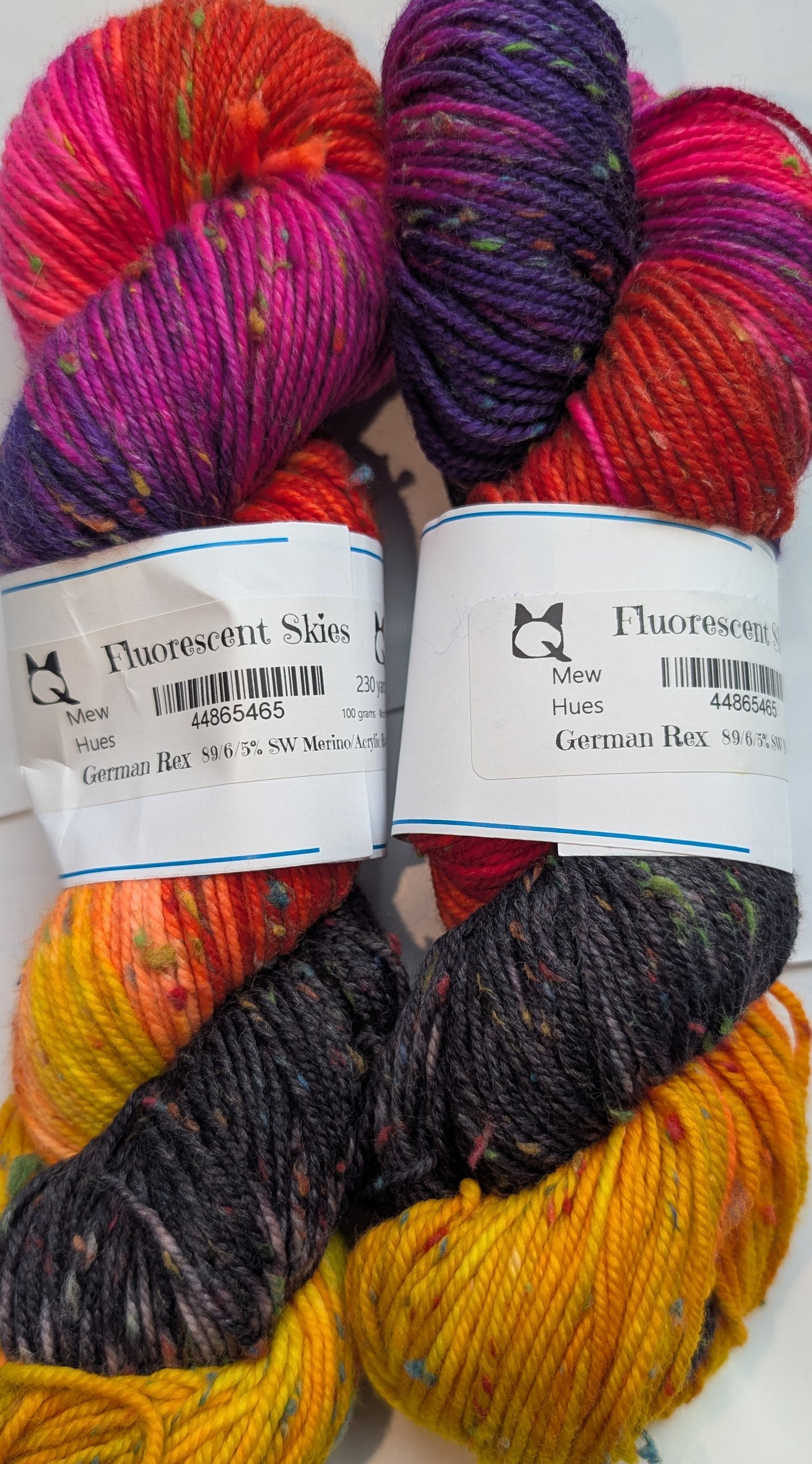 Fluorescent Skies - Yarn (RTS)