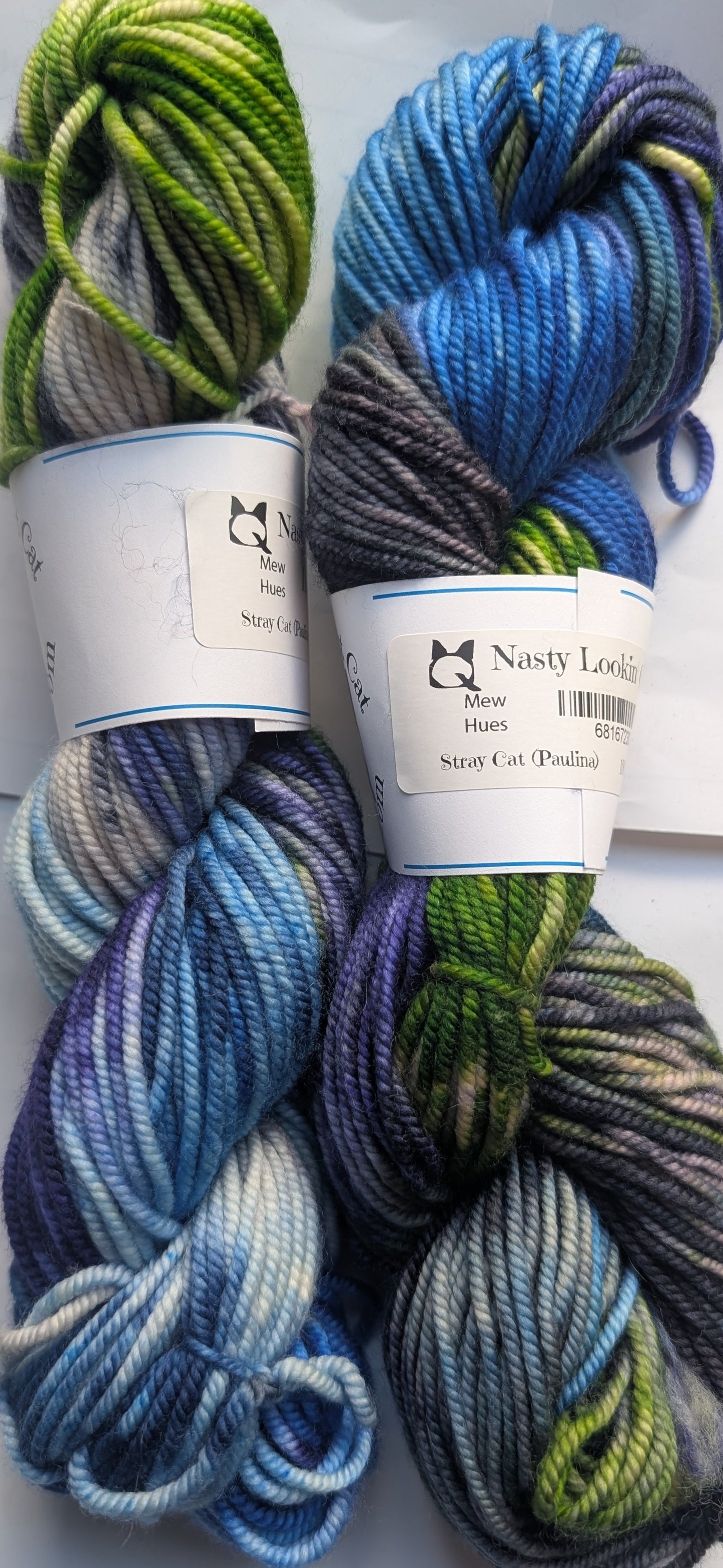 Nasty Lookin' Clouds - Yarn (DYED TO ORDER)