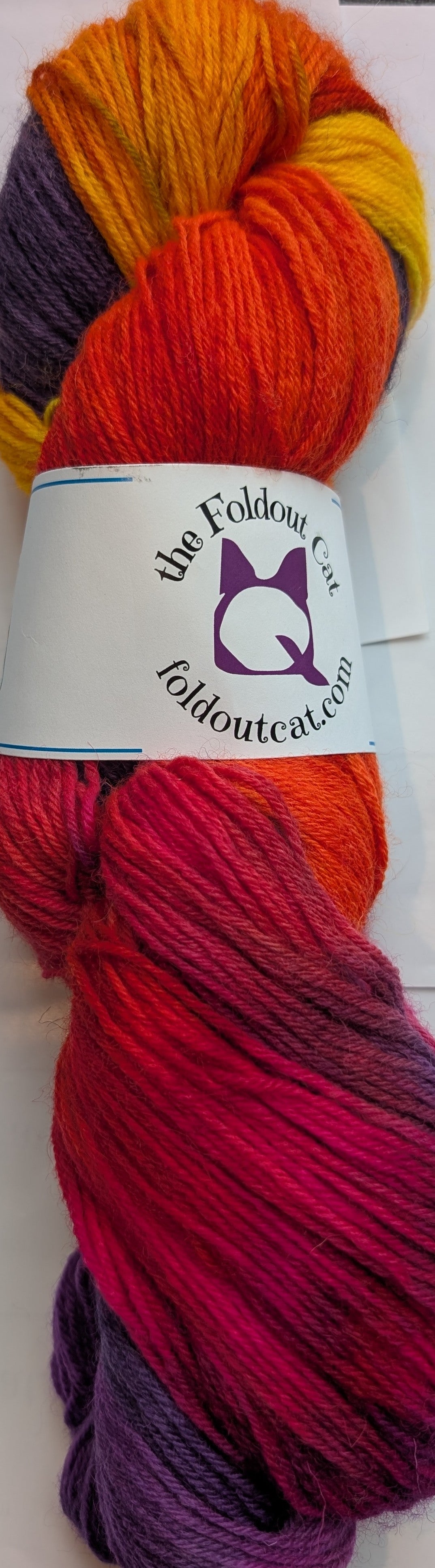 Fluorescent Skies - Yarn (RTS)