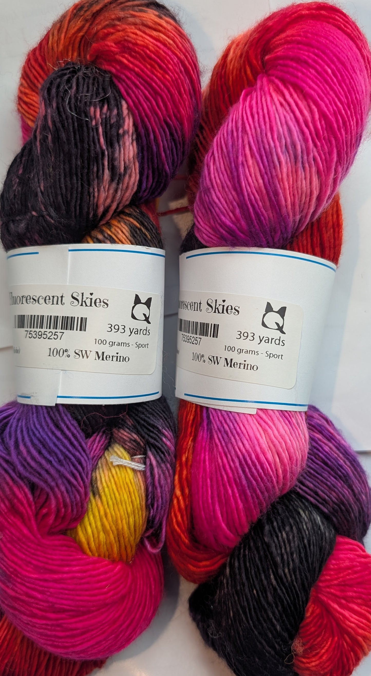 Fluorescent Skies - Yarn (RTS)