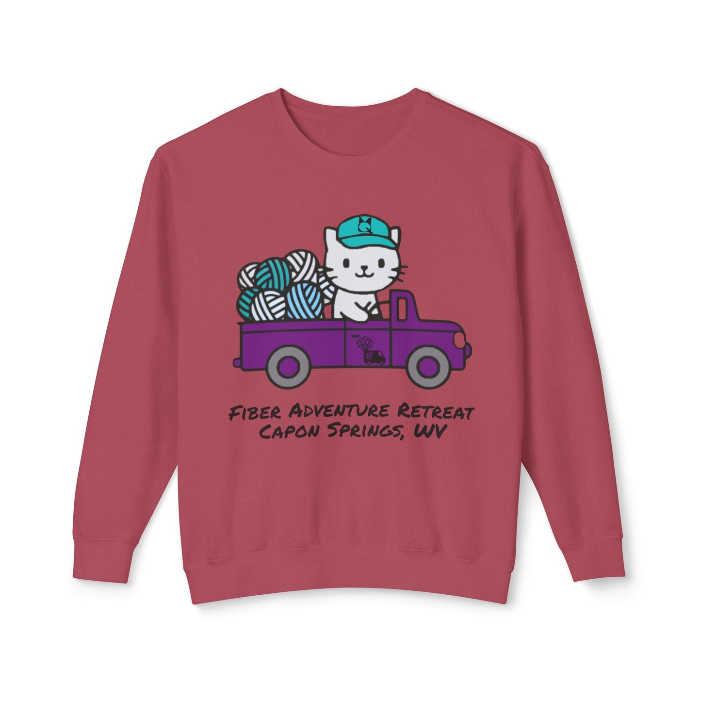 Fiber Adventure Retreat Crewneck Sweatshirt — Capon Springs 2026