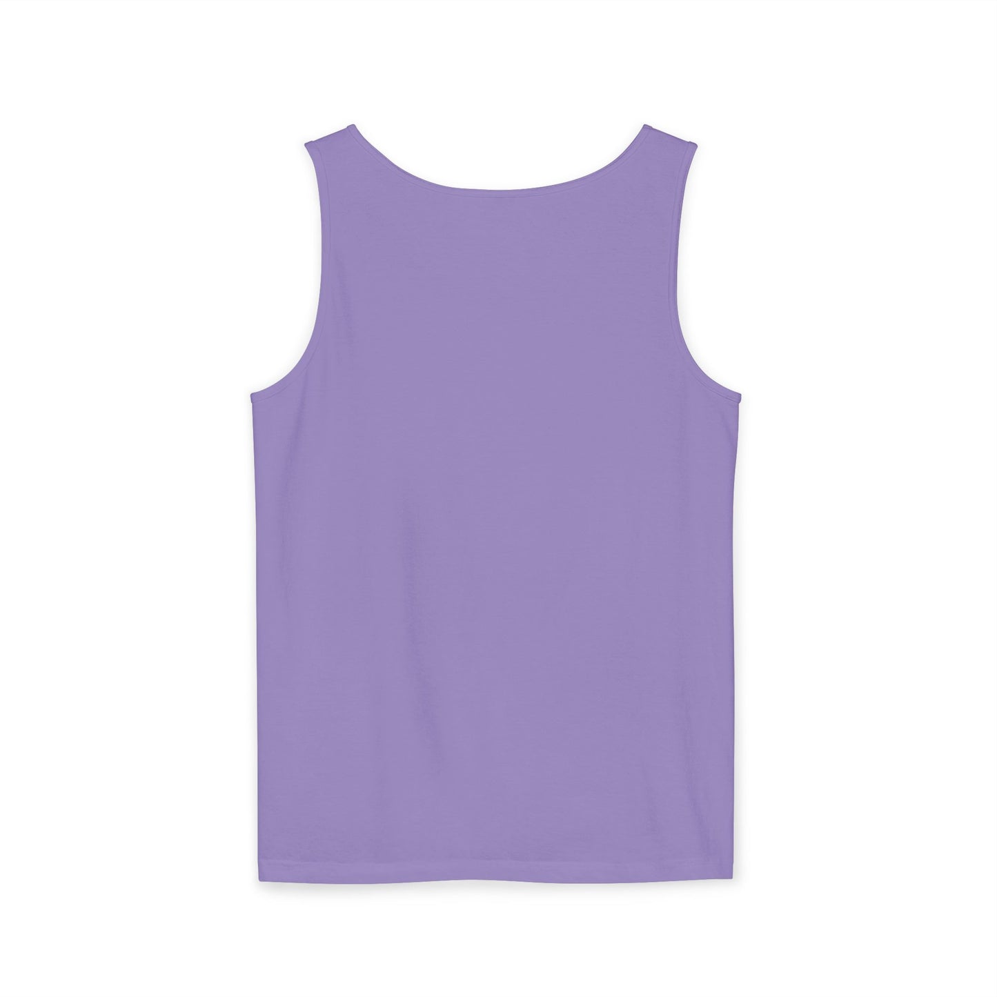 Fiber is for Everyone Q Pride Heart Unisex Garment-Dyed Tank Top