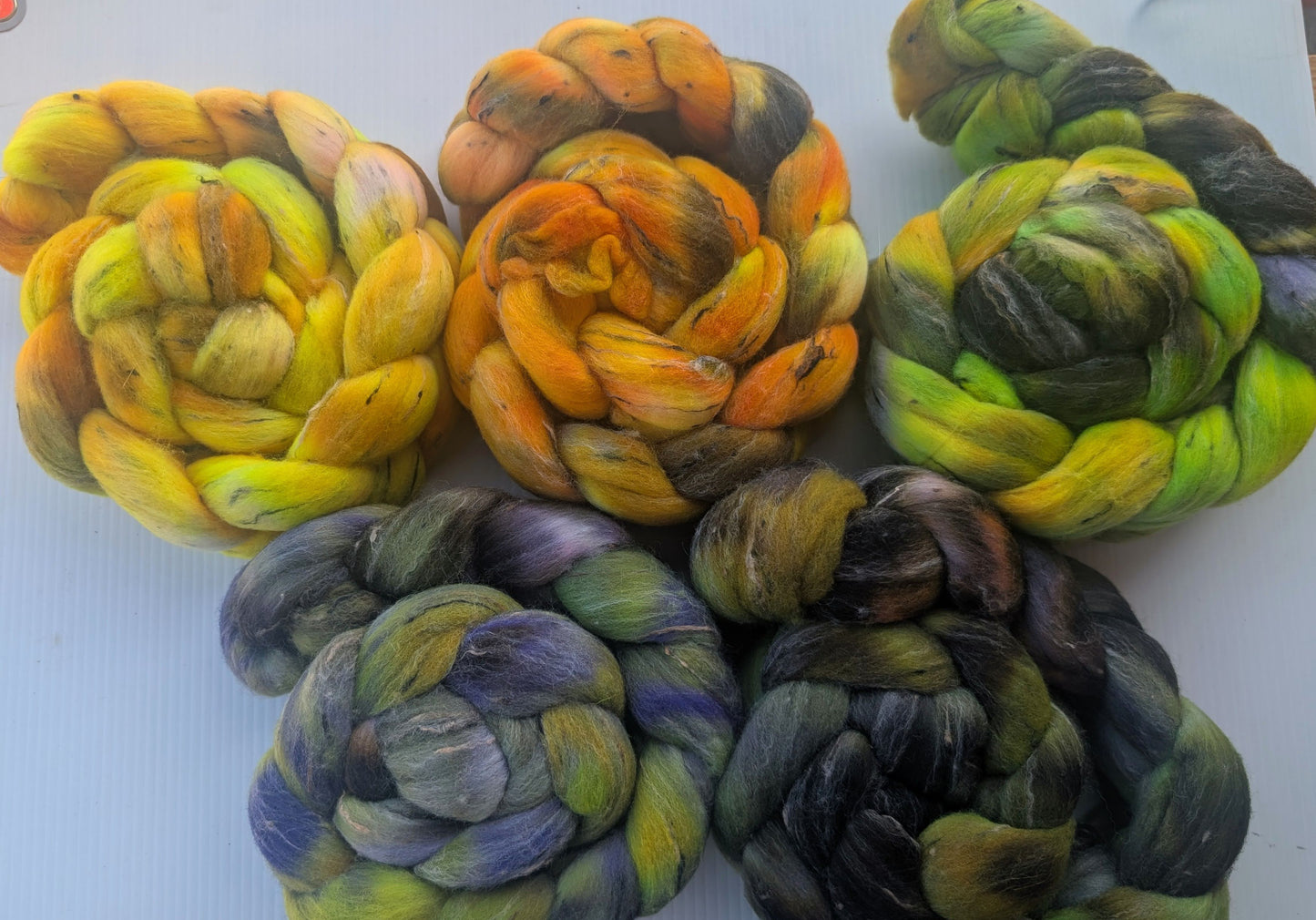 All Hallows Eve - Fiber Littermates (DYED TO ORDER)