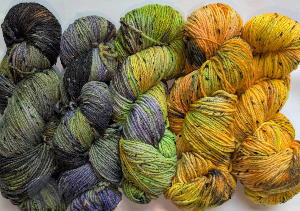 All Hallows Eve - Yarn Littermates (DYED TO ORDER)