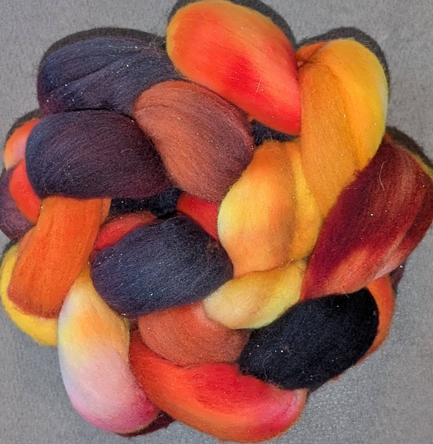 Bonfire - Fiber (DYED TO ORDER)