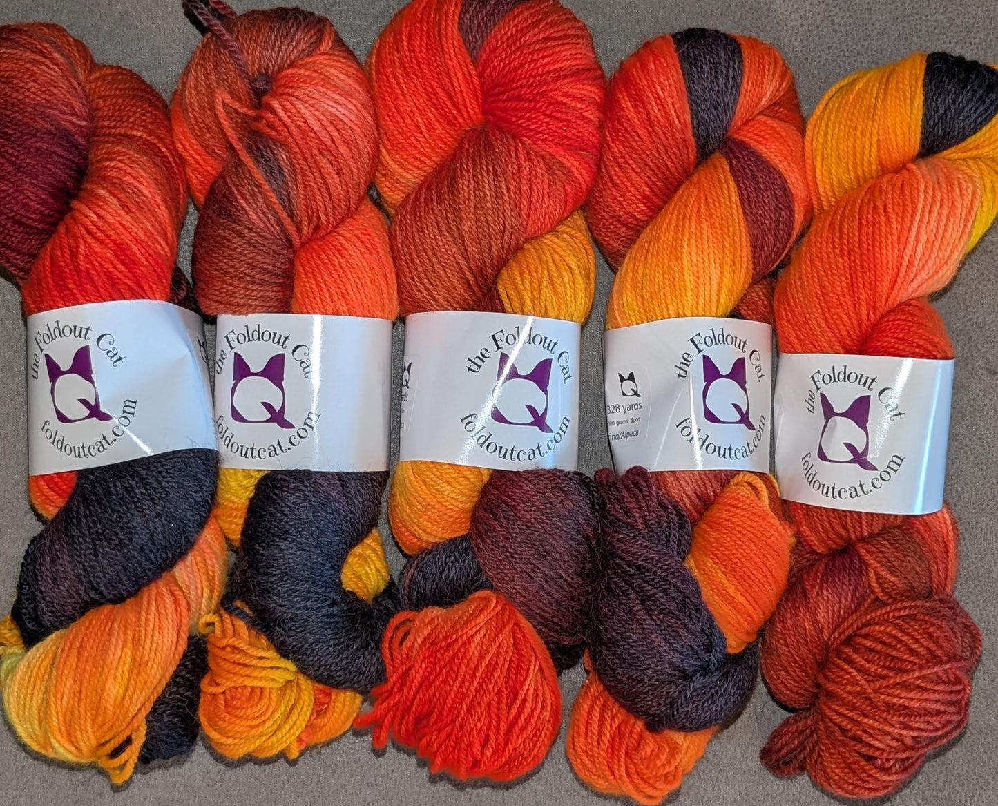 Bonfire - Yarn (DYED TO ORDER)