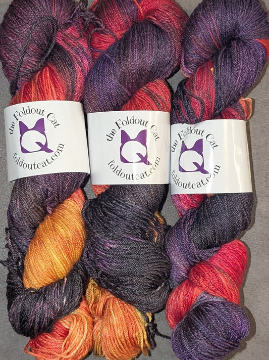 Fluorescent Skies - Yarn (RTS)