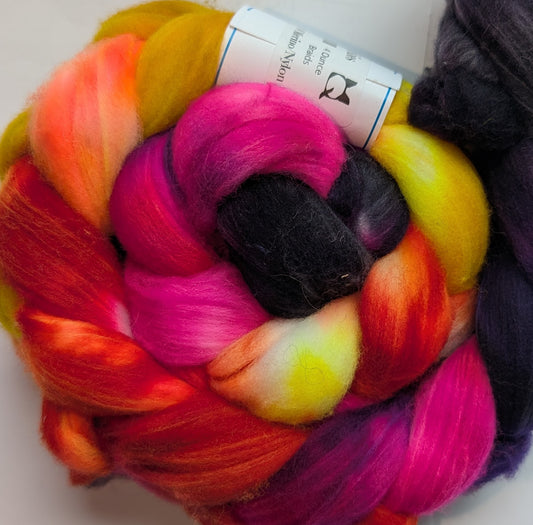 Fluorescent Skies - Fiber (DYED TO ORDER)