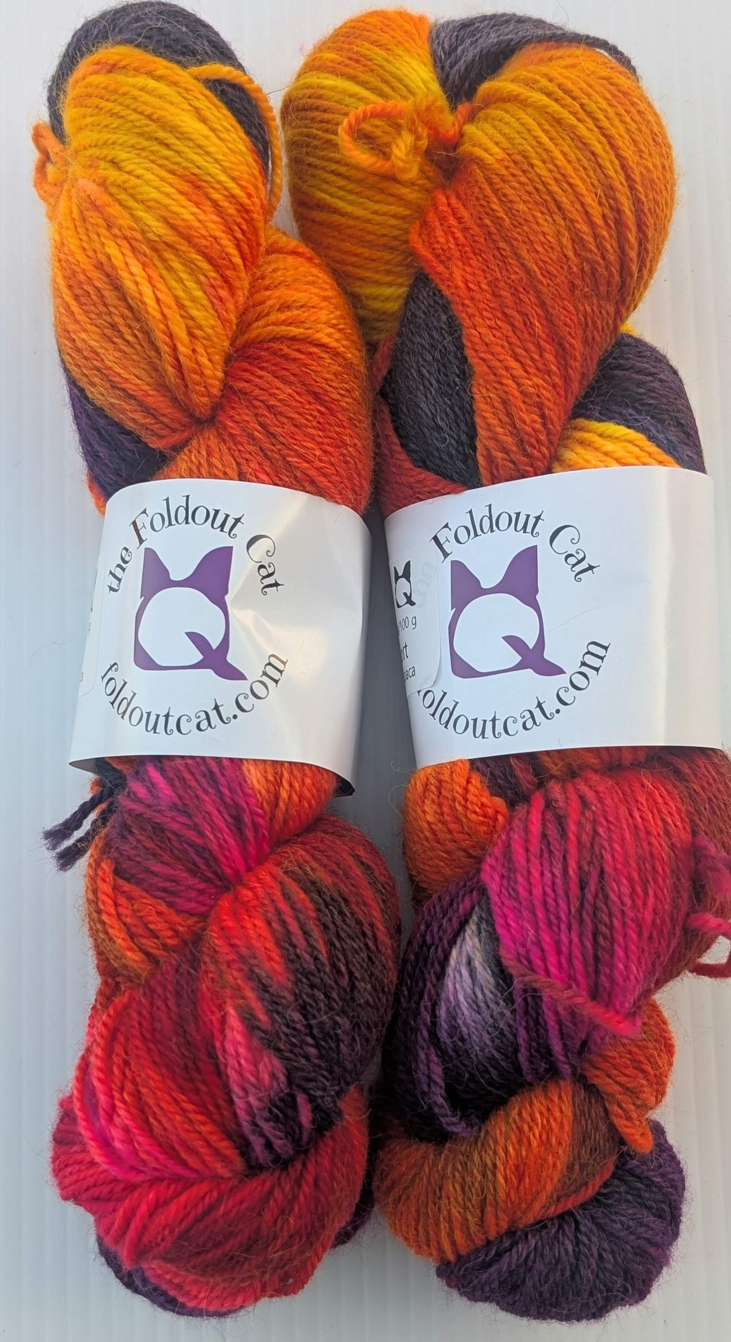 Fluorescent Skies - Yarn (RTS)