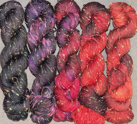 Fluorescent Skies - Yarn Littermates (RTS)