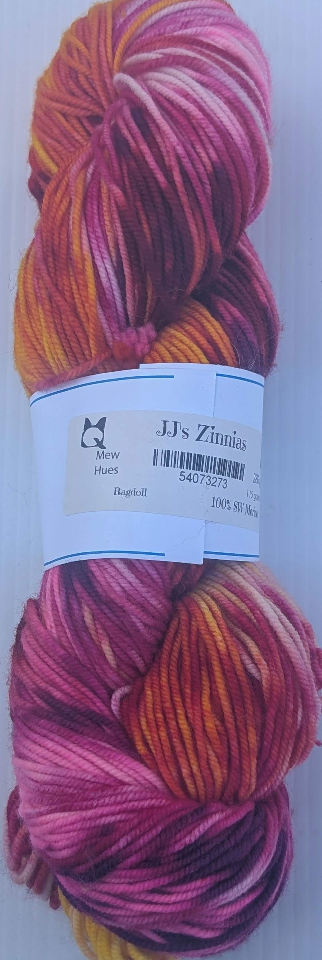 JJ's ZInnias - Yarn (DYED TO ORDER)