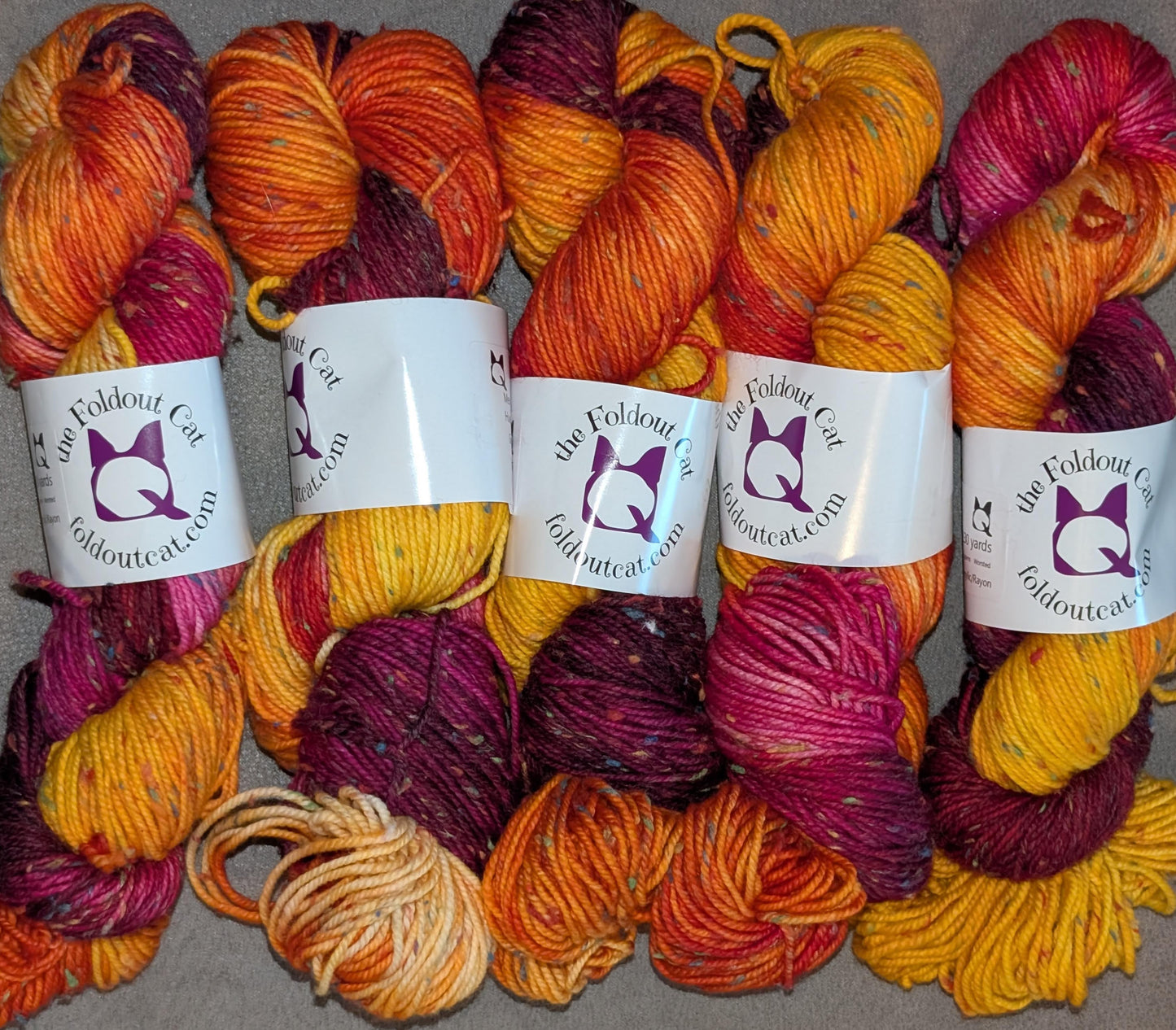 JJ's ZInnias - Yarn (DYED TO ORDER)