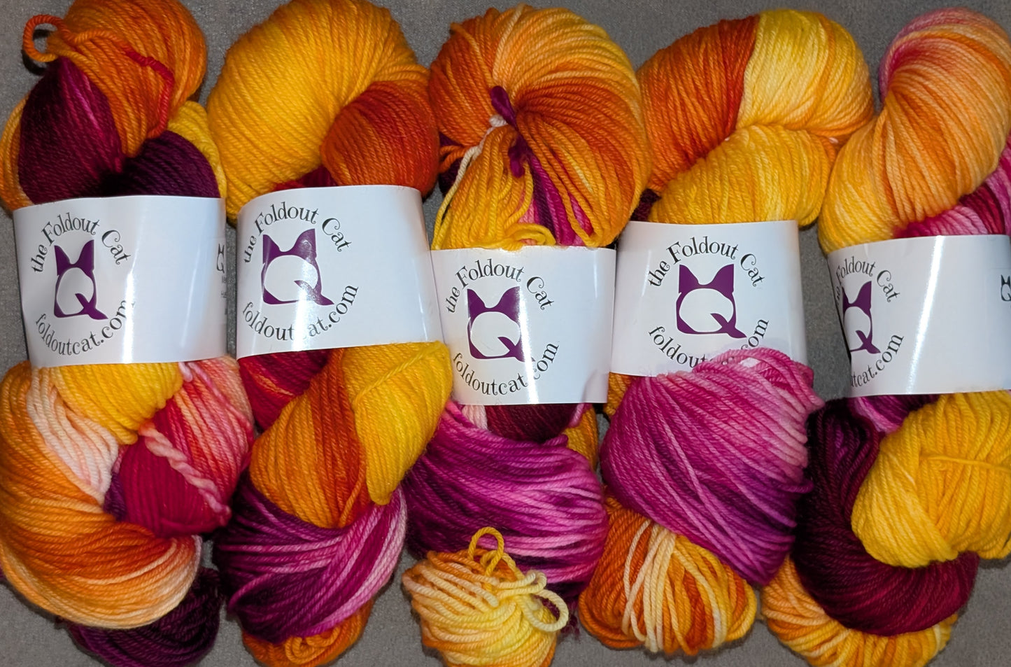 JJ's ZInnias - Yarn (DYED TO ORDER)