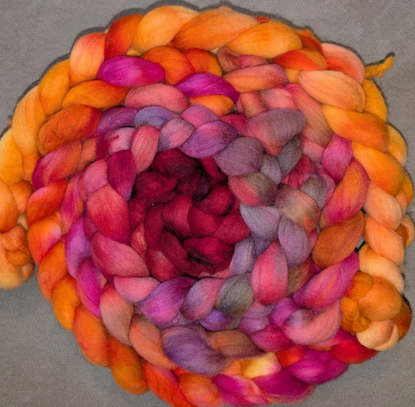 JJ's Zinnias - Fiber Littermates (DYED TO ORDER)