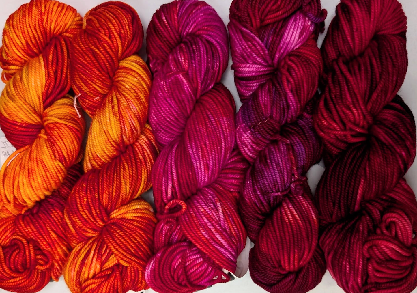 JJ's Zinnias - Yarn Littermates (RTS)