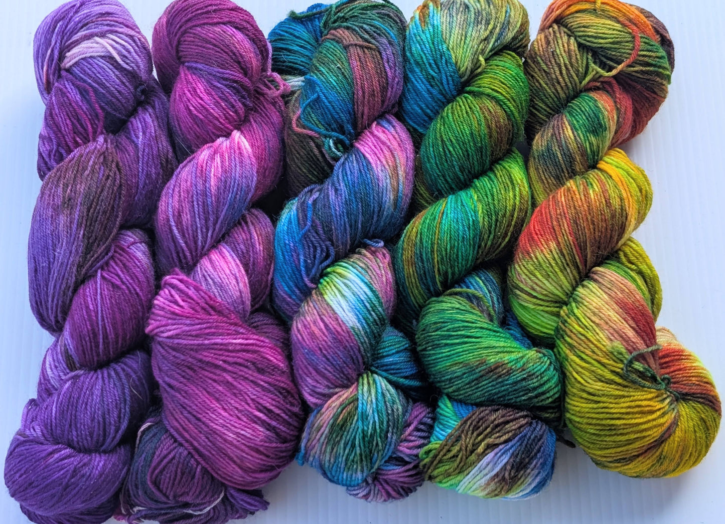 Mad Hatter's Tea Party - Yarn Littermates (DYED TO ORDER)
