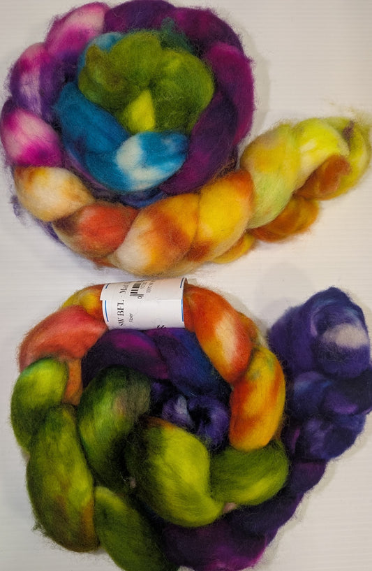 Mad Hatter's Tea Party - Fiber (DYED TO ORDER)