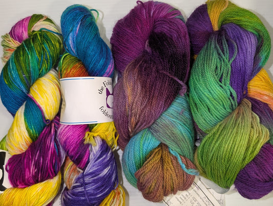 Mad Hatter's Tea Party - Yarn (DYED TO ORDER)