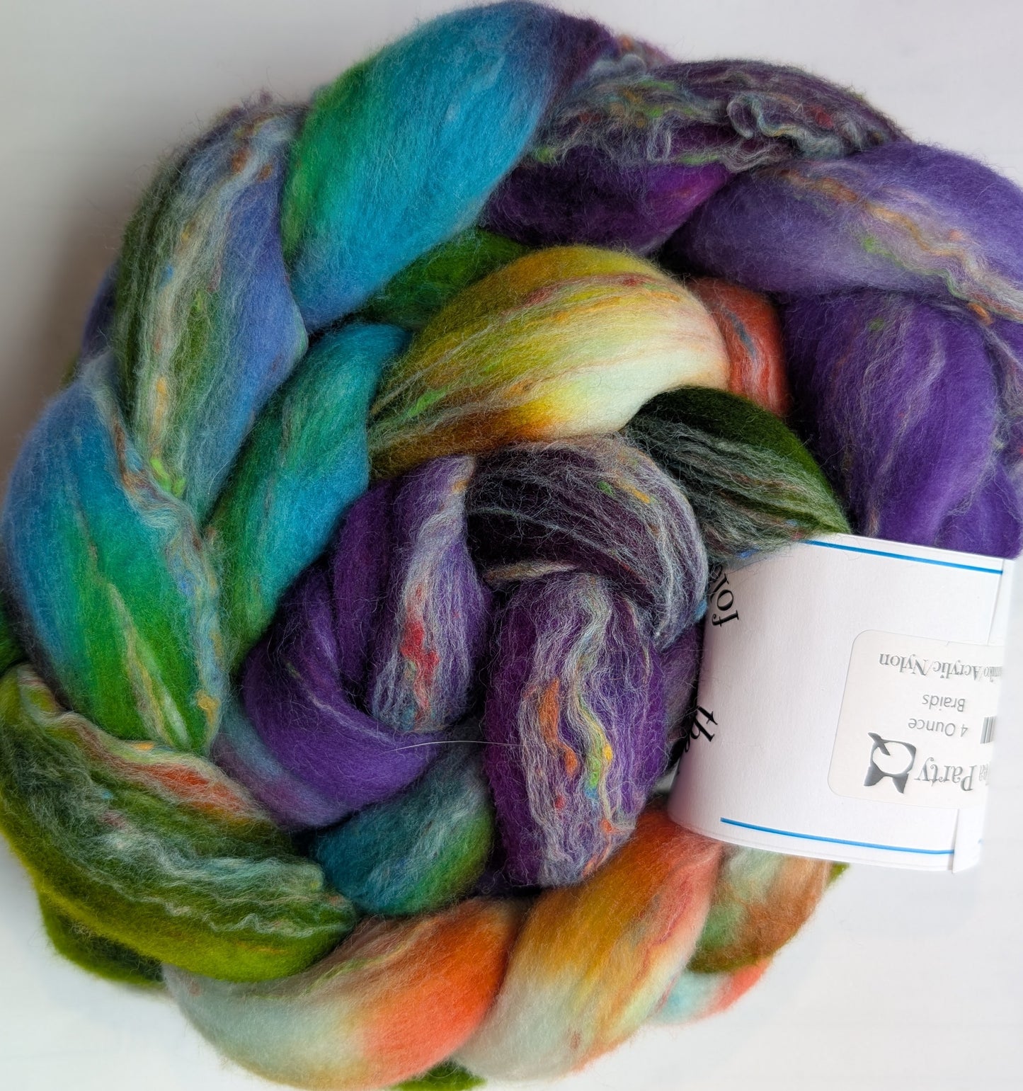 Mad Hatter's Tea Party - Fiber (DYED TO ORDER)