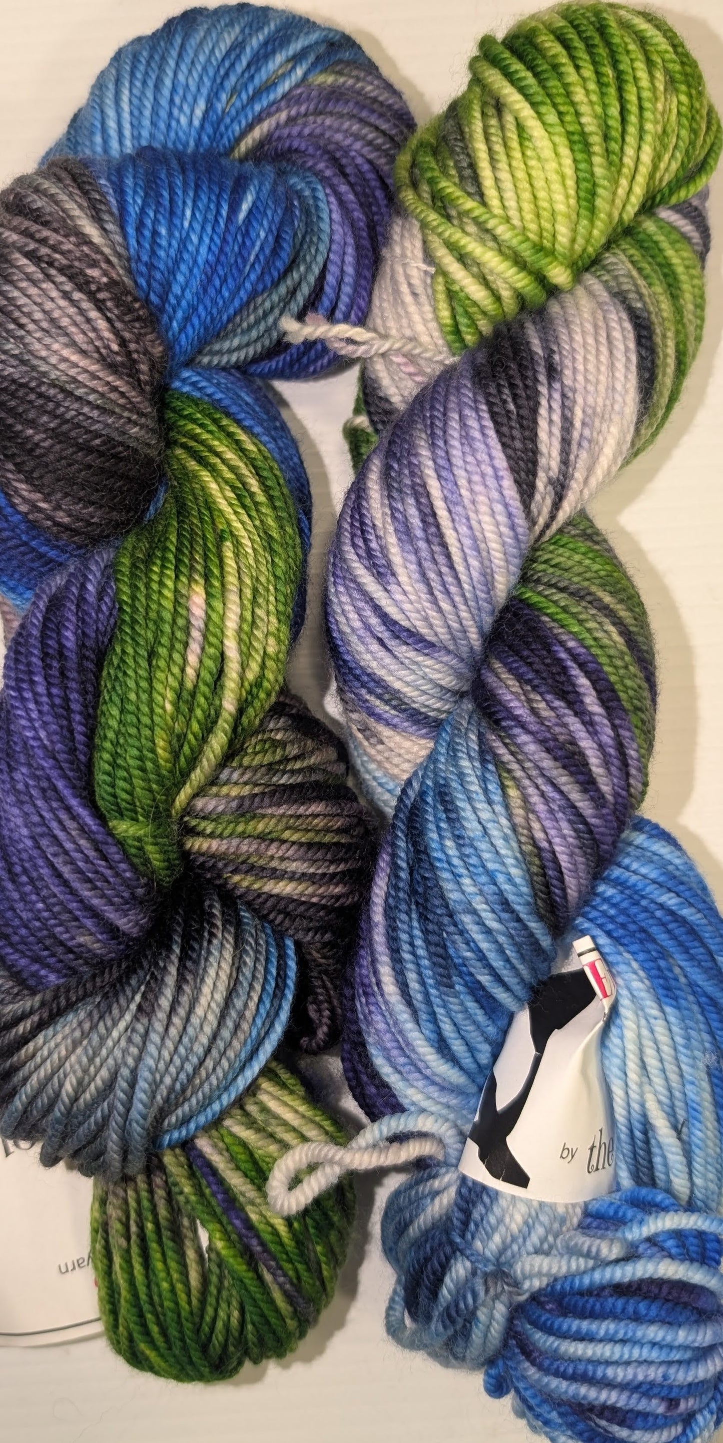 Nasty Lookin' Clouds - Yarn (DYED TO ORDER)