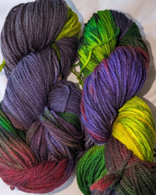 Peggy's Pansies - Yarn (RTS)