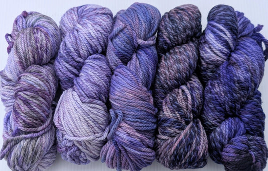 Purple Rain - Yarn Littermates (RTS)