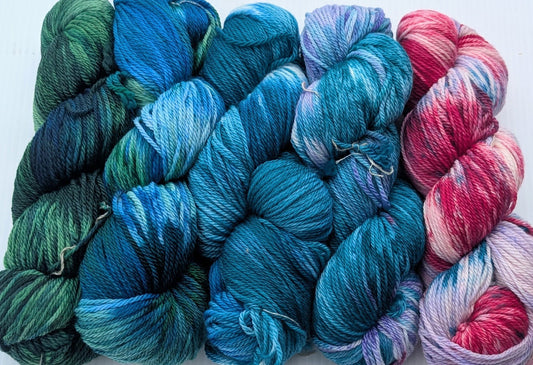 Queen City Sunrise - Yarn Littermates (RTS)