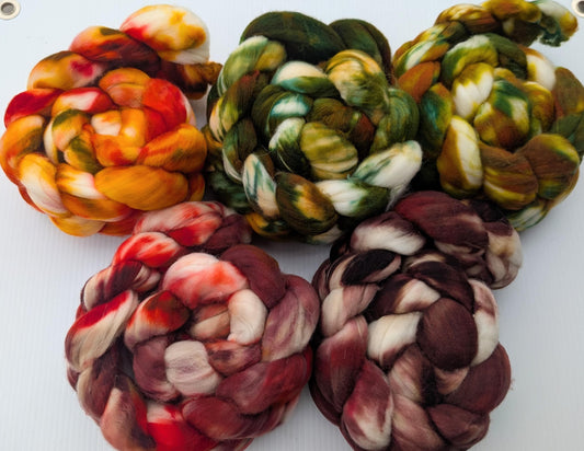 September - Fiber Littermates (DYED TO ORDER)