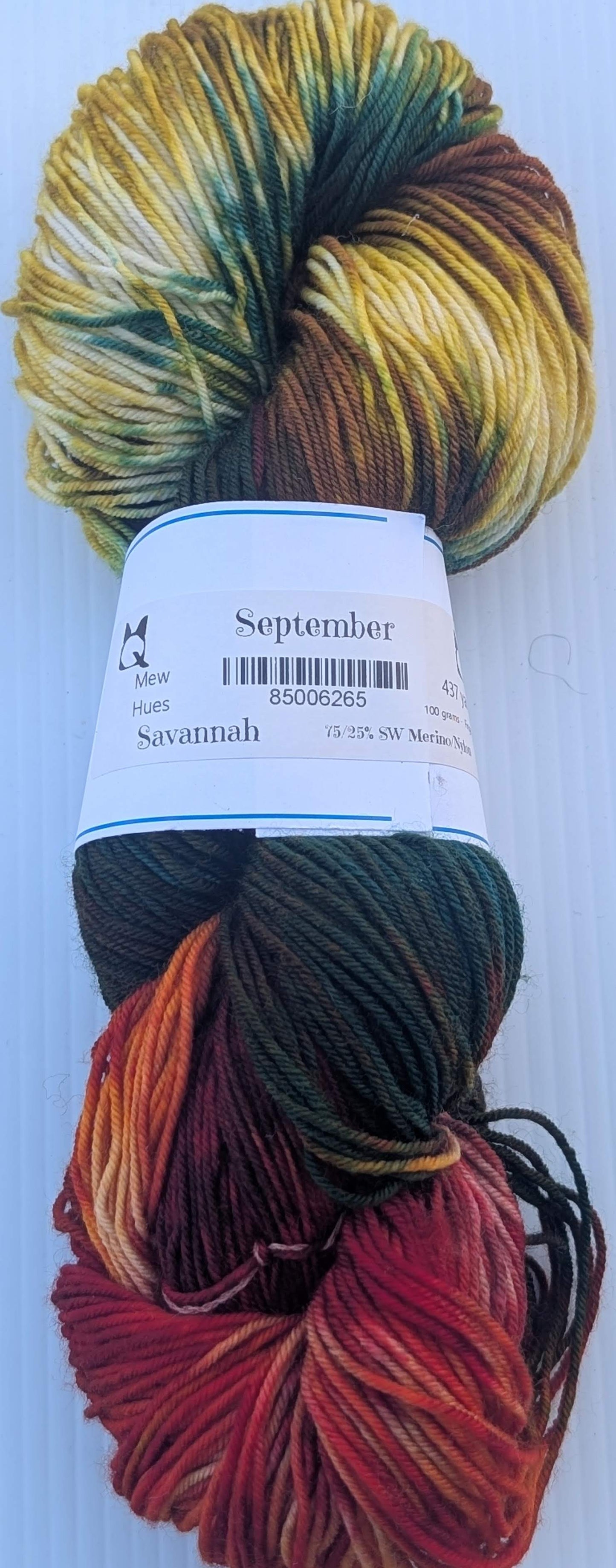 September - Yarn (RTS)