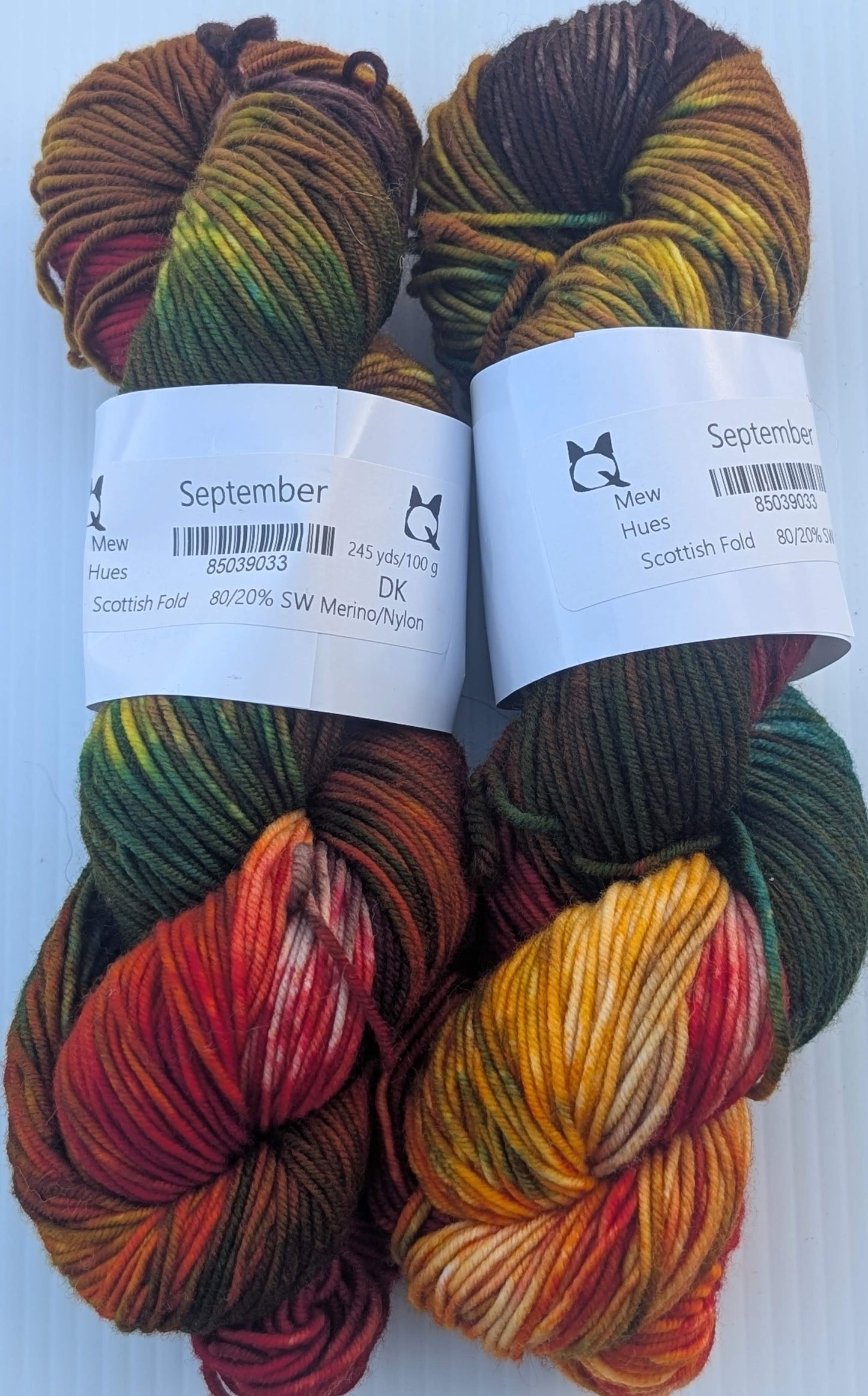 September - Yarn (DYED TO ORDER)