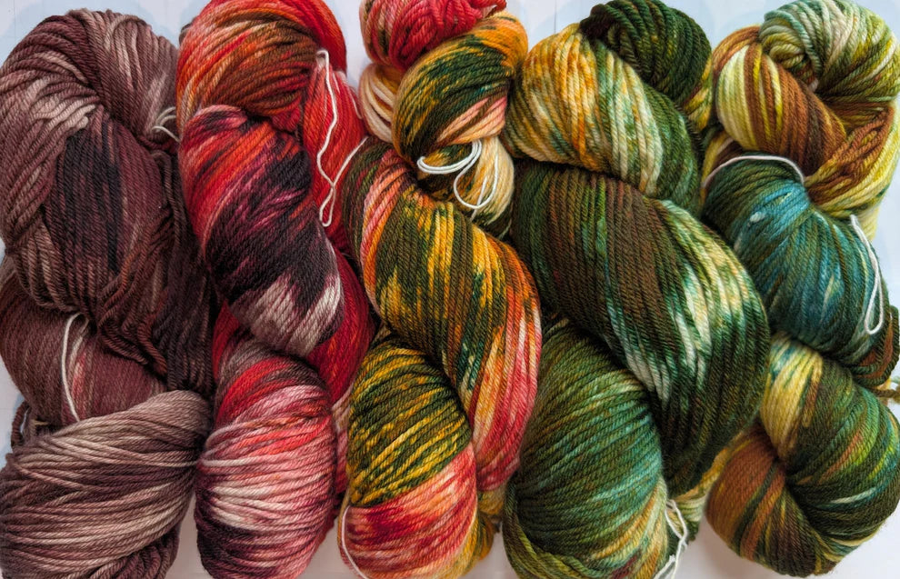 September - Yarn Littermates (DYED TO ORDER)