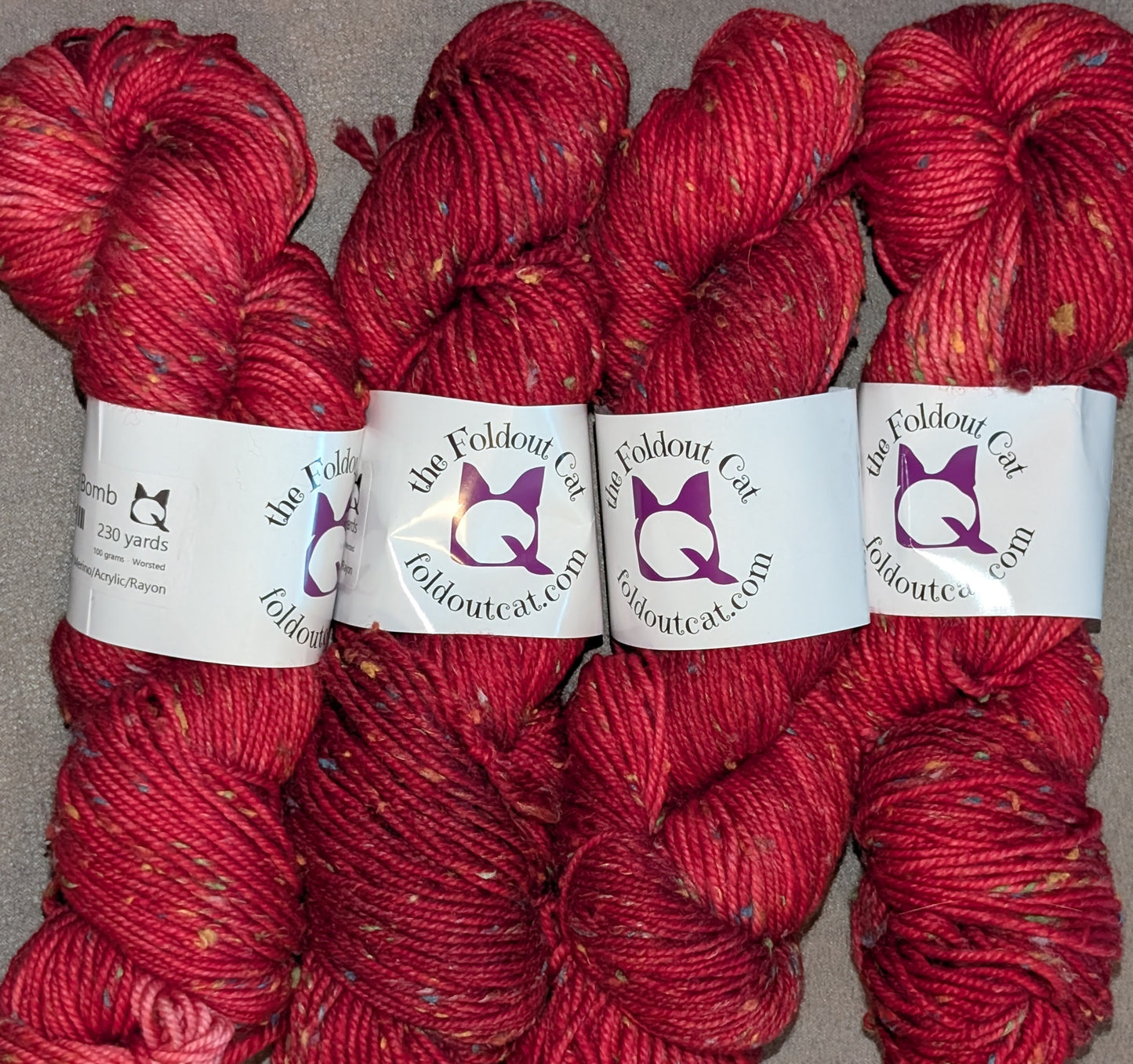 Yarn - Tonal - Cherry Bomb (RTS)