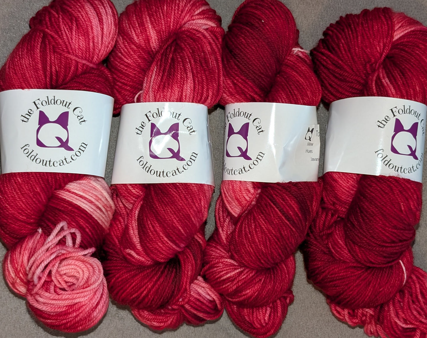 Yarn - Tonal - Cherry Bomb (RTS)