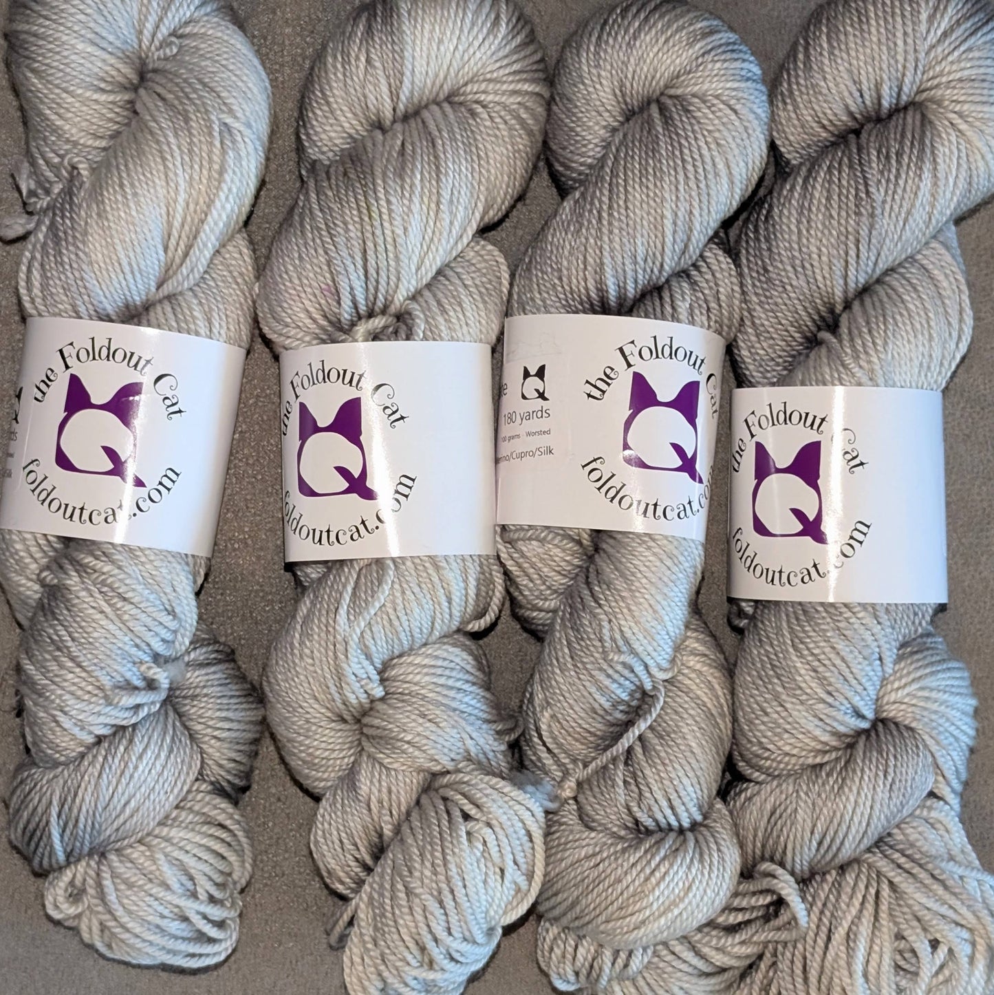 Yarn - Tonal - Silver Plate (RTS)