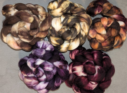 Vintner's Brew - Fiber Littermates (DYED TO ORDER)