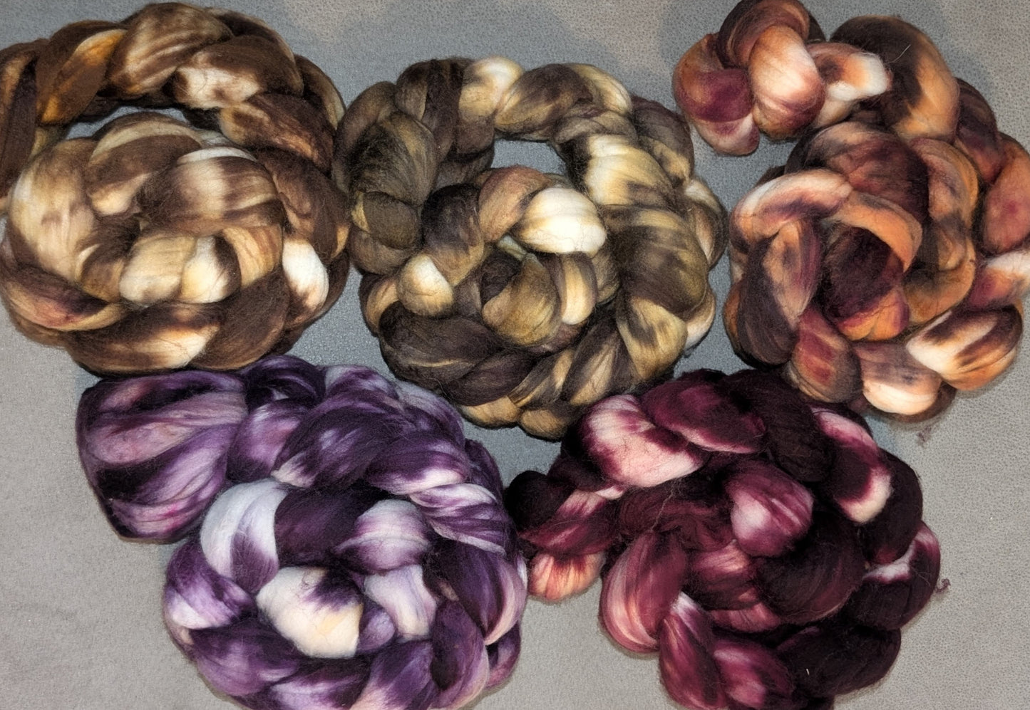 Vintner's Brew - Fiber Littermates (DYED TO ORDER)