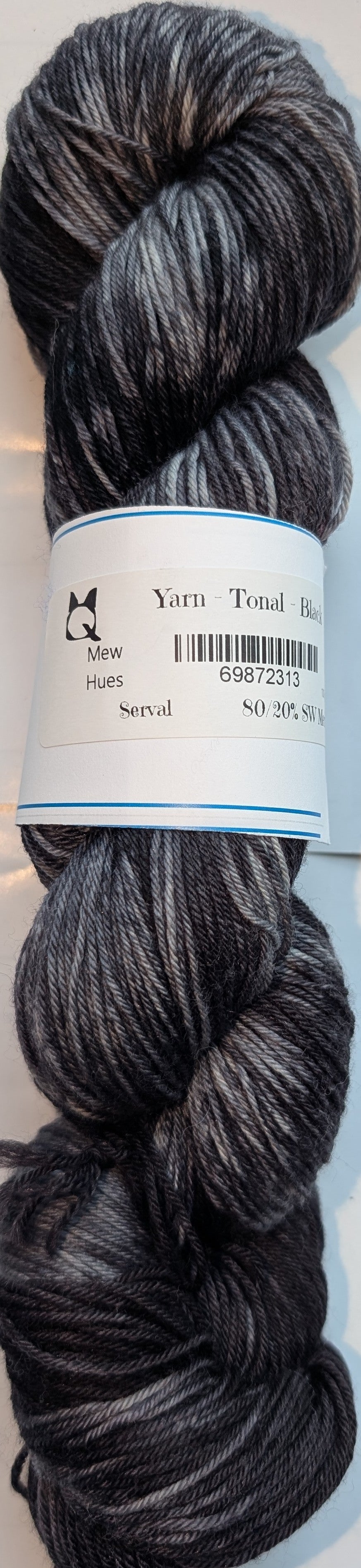 Yarn - Tonal - Black (RTS)