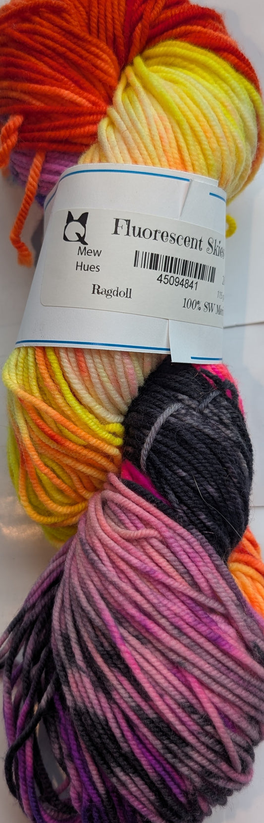 Fluorescent Skies - Yarn (DYED TO ORDER)