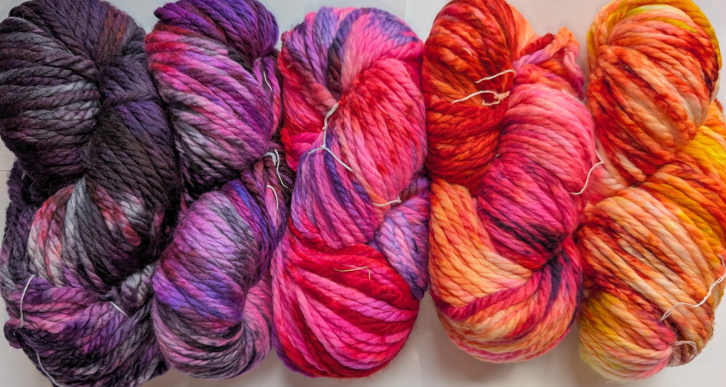 Fluorescent Skies - Yarn Littermates (RTS)