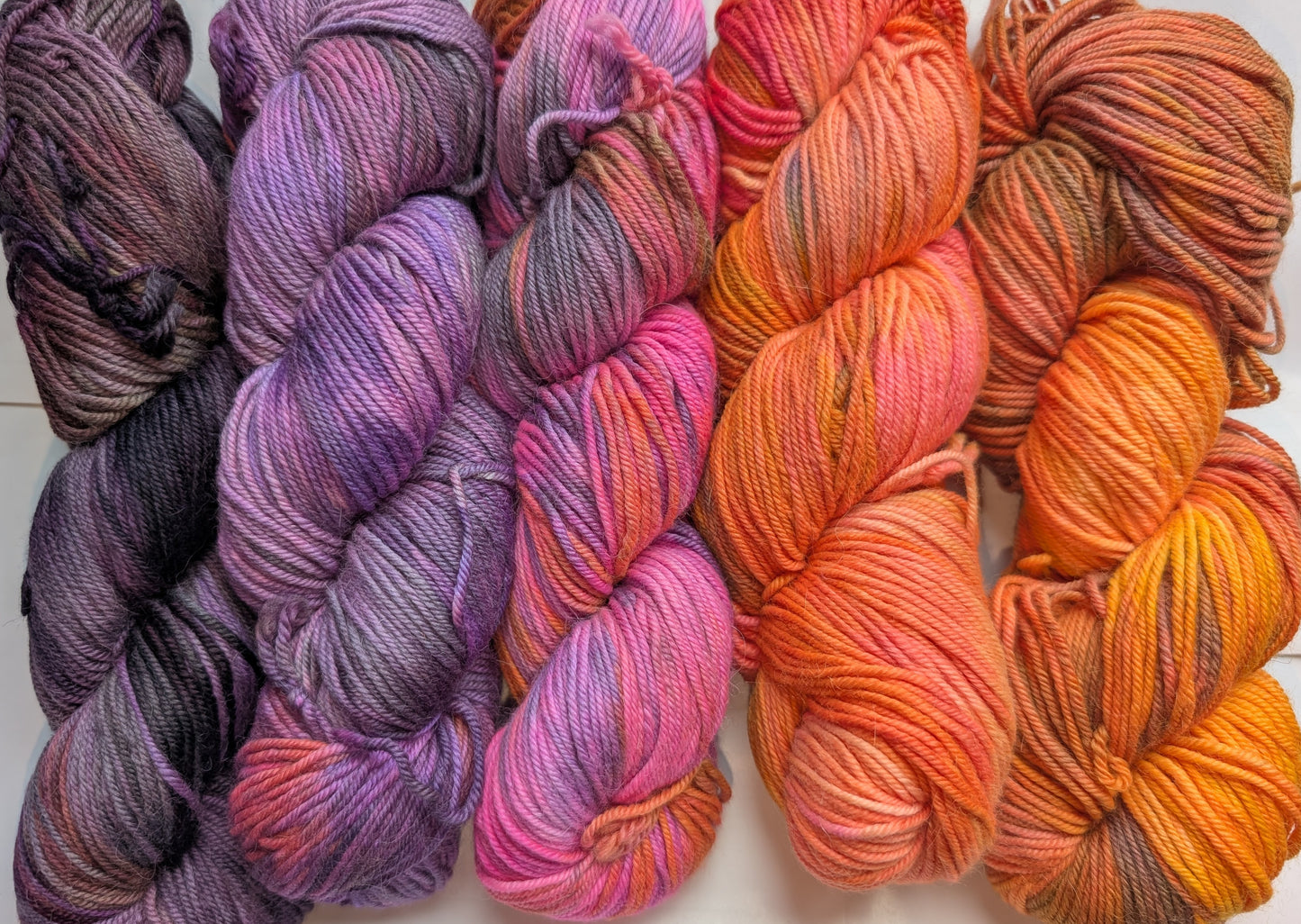 Fluorescent Skies - Yarn Littermates (RTS)